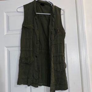 Army Green Vest